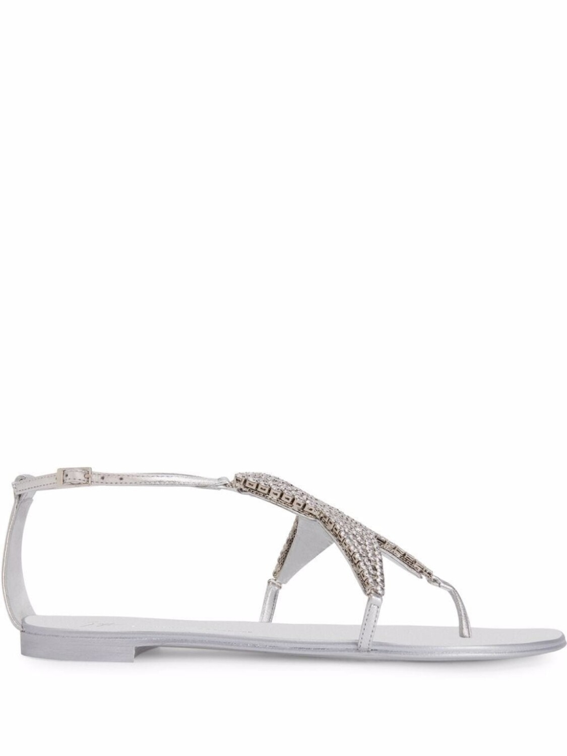 

Giuseppe Zanotti сандалии Almathea, серебристый