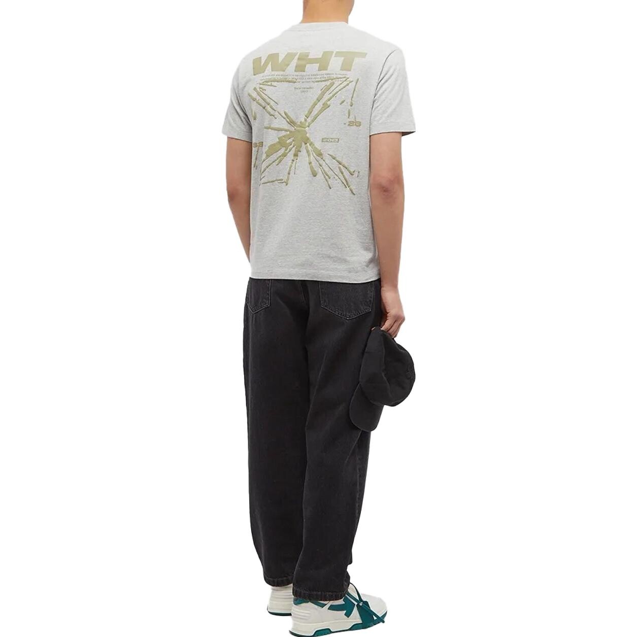 Футболка Splash Arrow Slim из нержавеющей стали Off-White, серый — фото 2