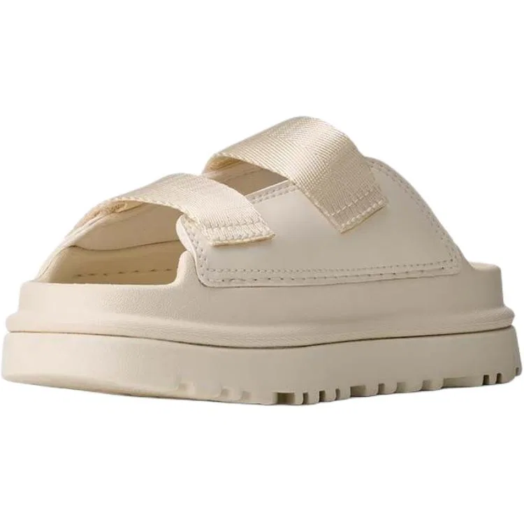 Детские сандалии GoldenGlow низкие, нескользящие, износостойкие, бежевые UGG, Beige — фото 4