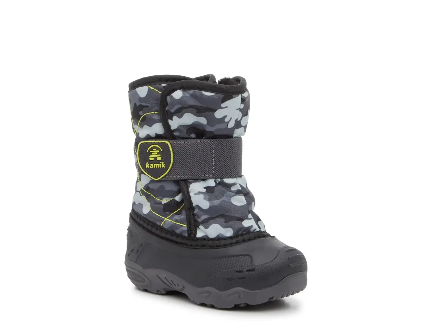 

Снежные ботинки Snowbug 6 - детские Kamik, Grey/Black Camouflage