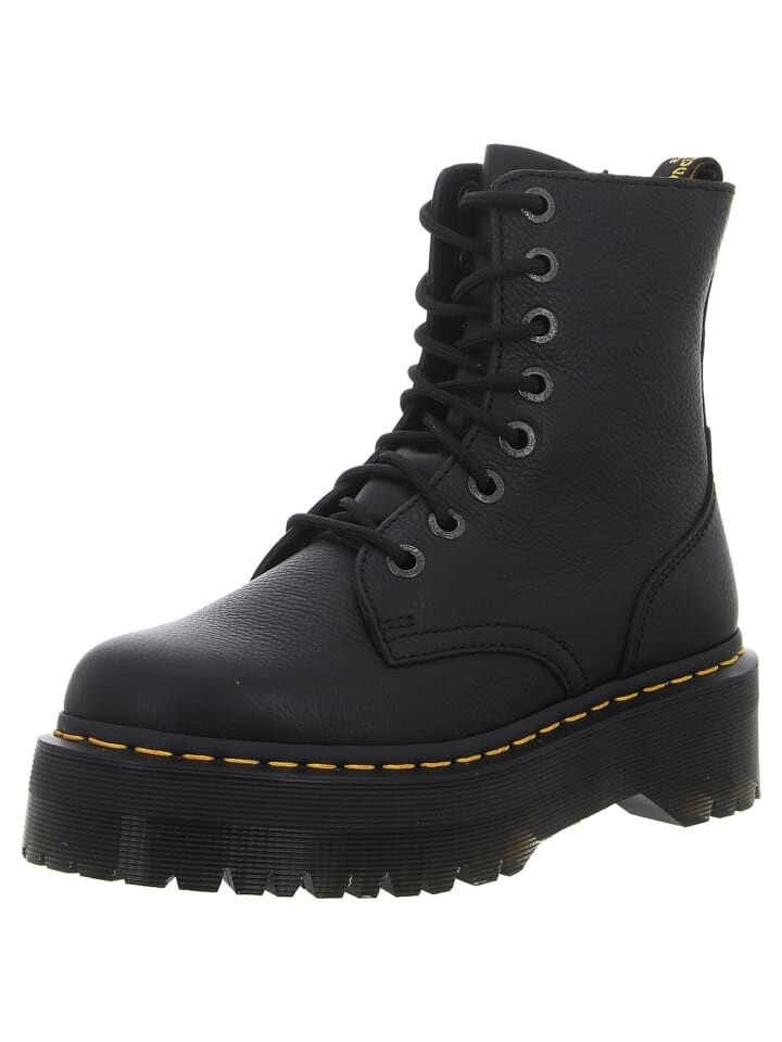 Ботинки кожаные Dr. Martens Jadon III на шнуровке, черный