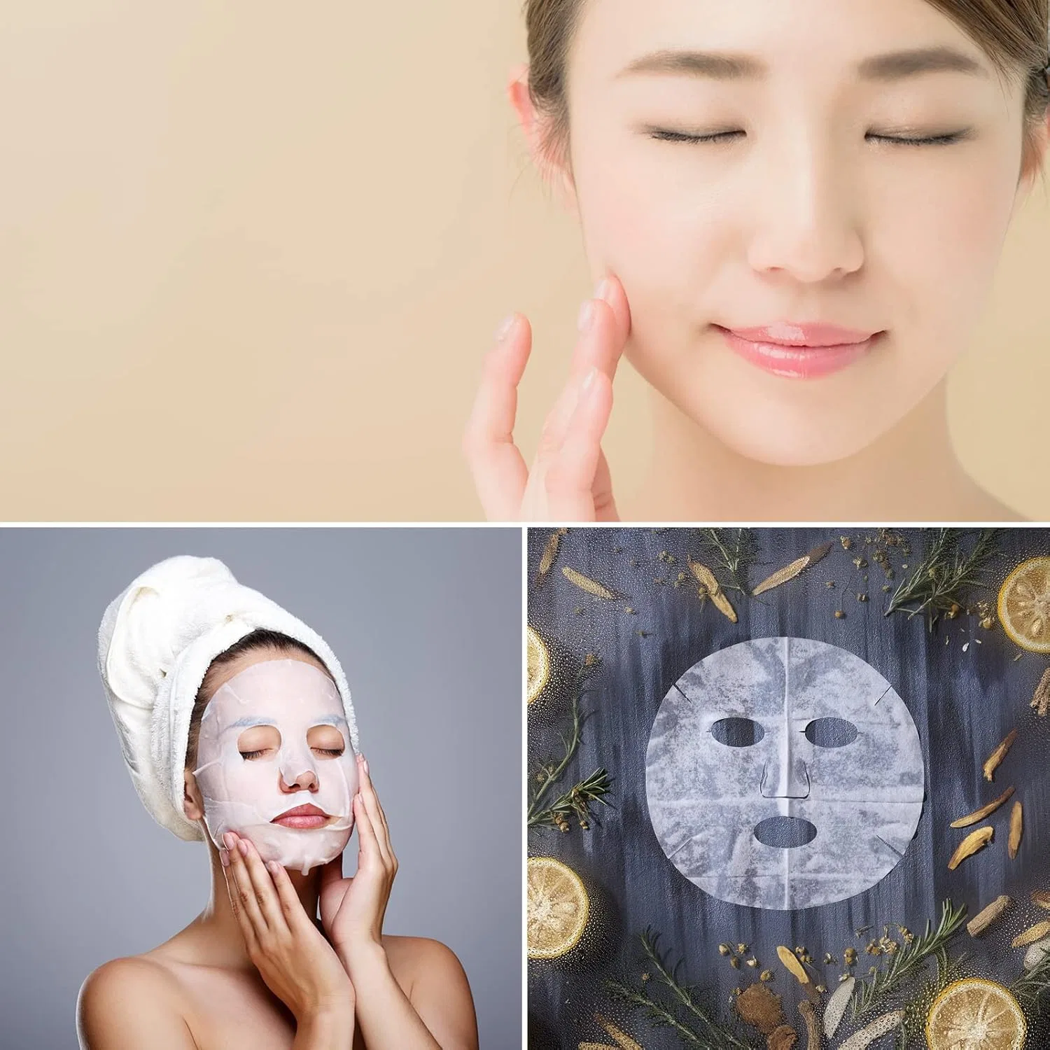 Маска для лица CBD Relax & Refresh HealthyTOKYO 30 мг x 5 шт — фото 2