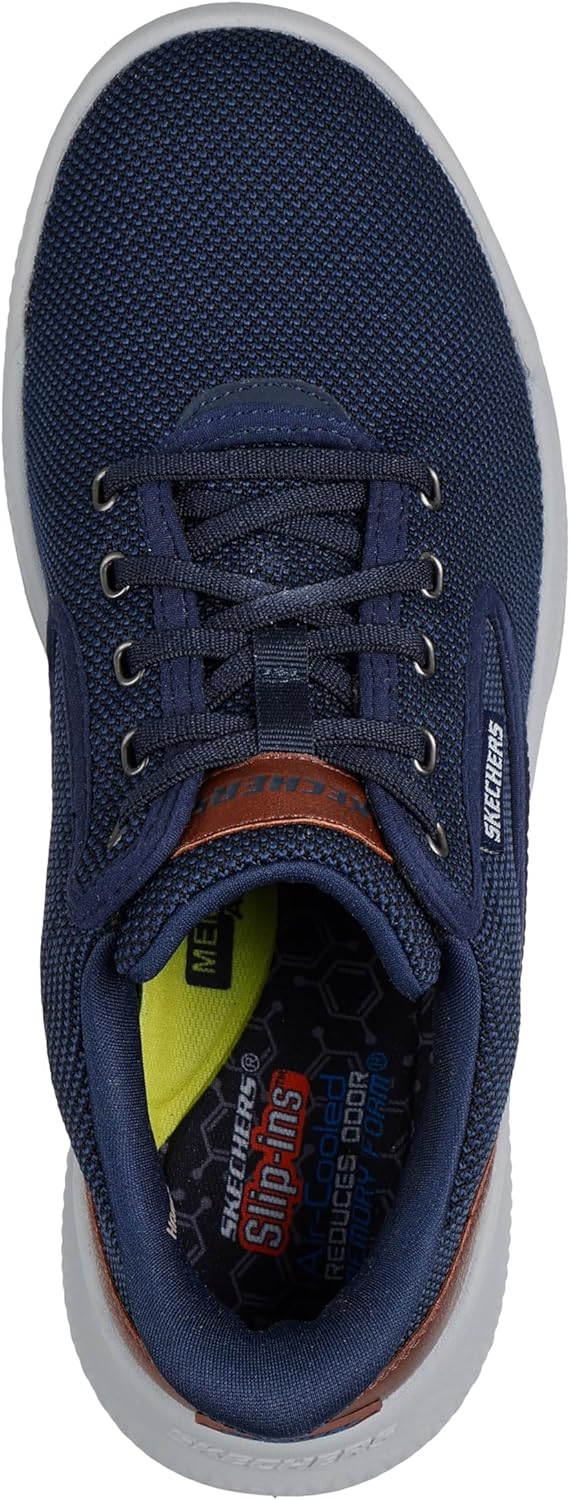 Кроссовки Skechers USA Men's mens Cyrus - Shaw, Nvy — фото 4