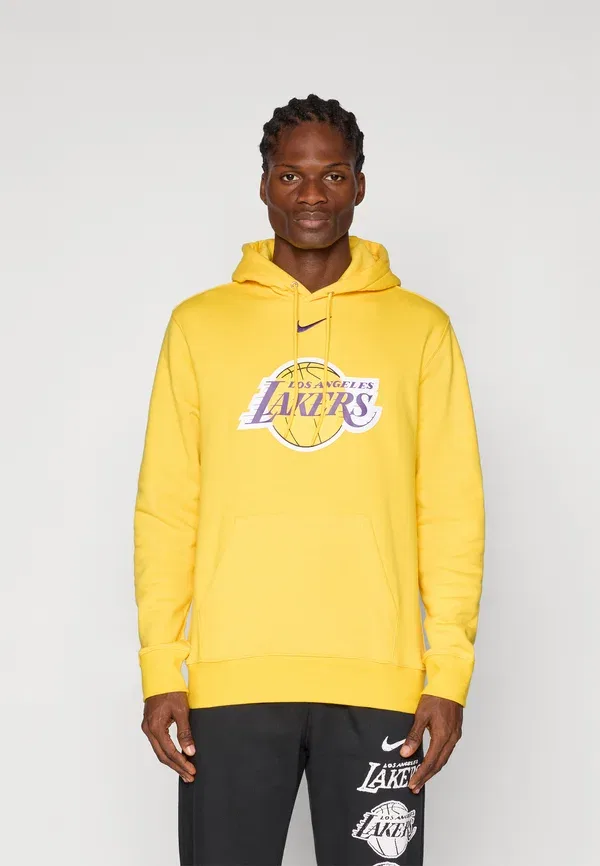 Футболка Nike Performance Los Angeles Lakers LAL Club Logo Club Wear, желтый/фиолетовый