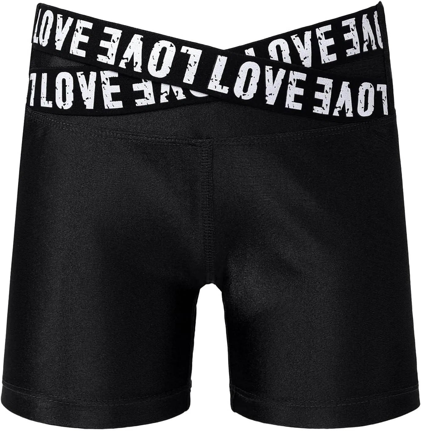 Шорты для гимнастики и танцев Moily, Love Black