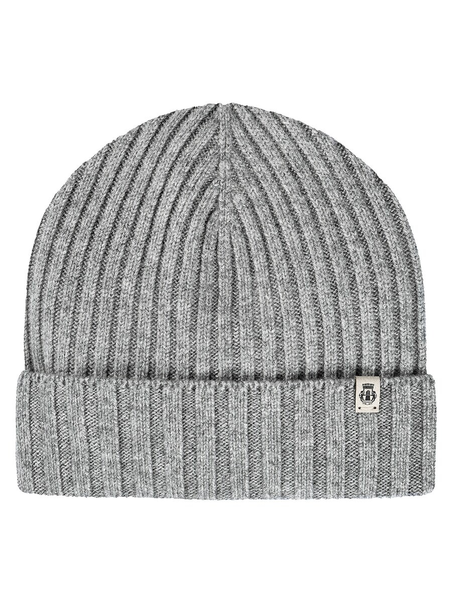 

Шапка Roeckl Beanie Cashmere-Rib, серый