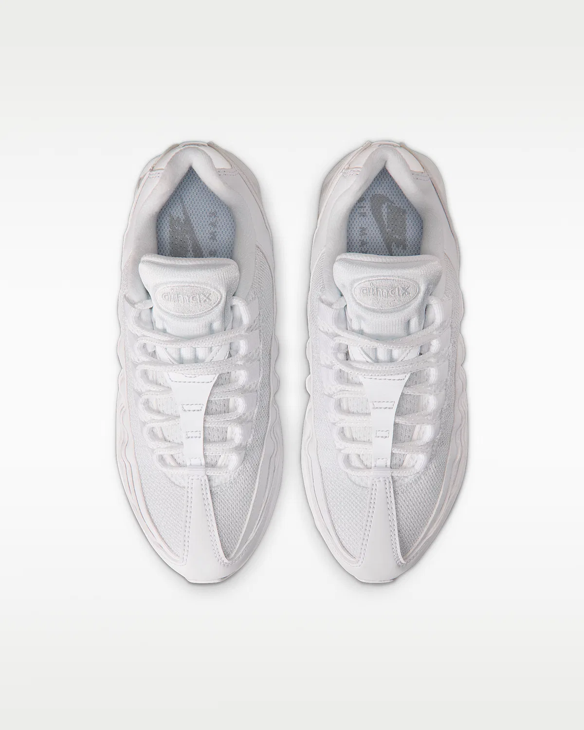 Кроссовки Nike Air Max 95 Big Bubble для детей, White/White/Pure Platinum/White — фото 4