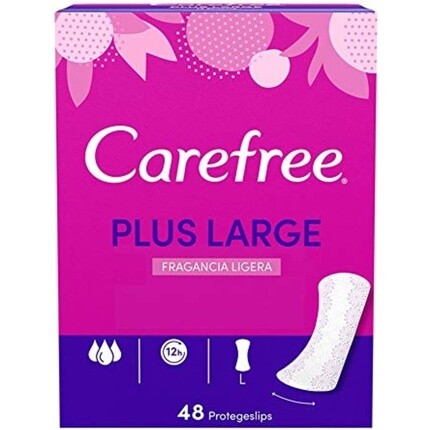 

Carefree Salvaslip Plus Большой легкий аромат 48 шт. 180 г