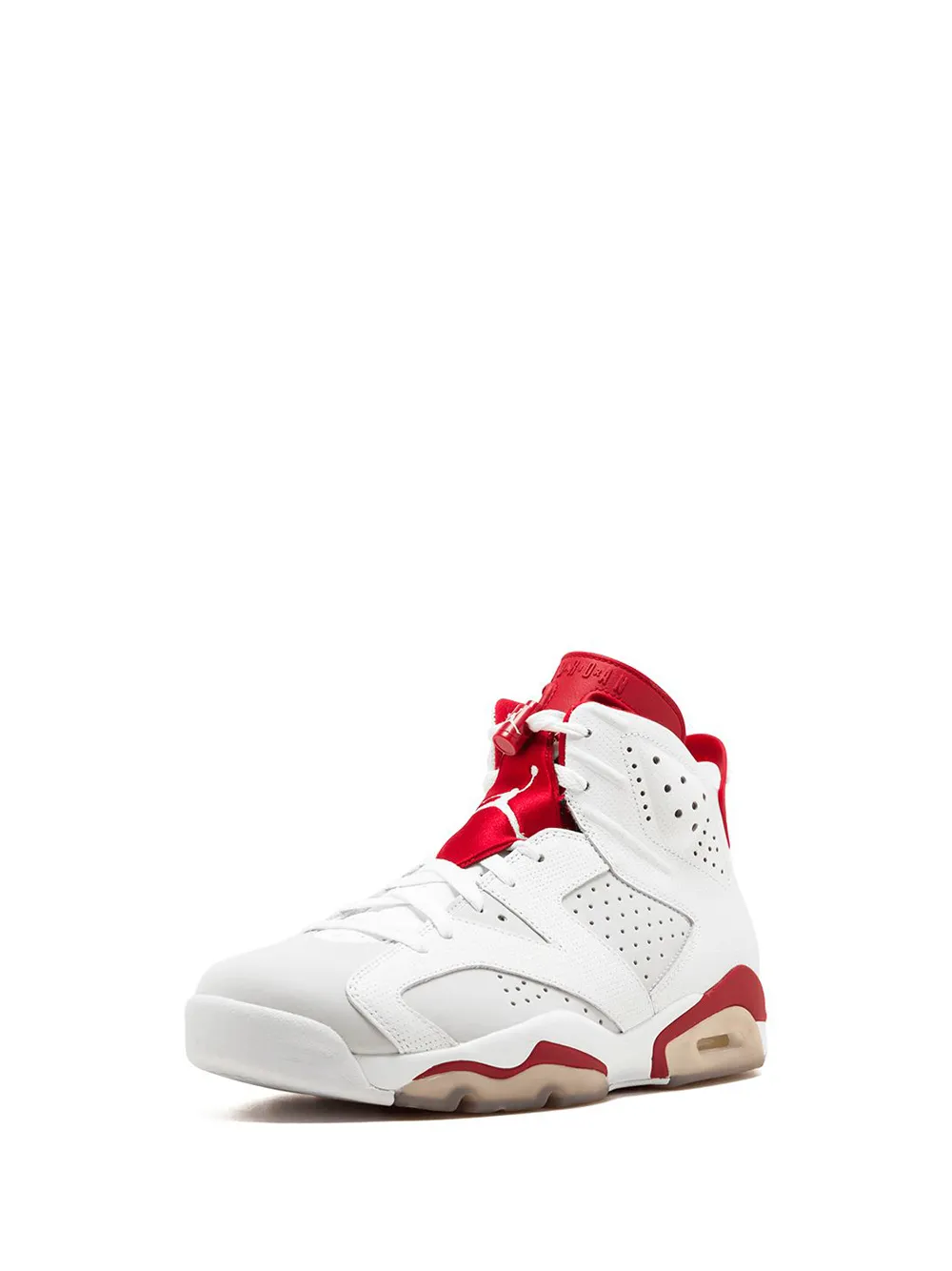 Кроссовки Air  6 Retro Jordan, белый — фото 4