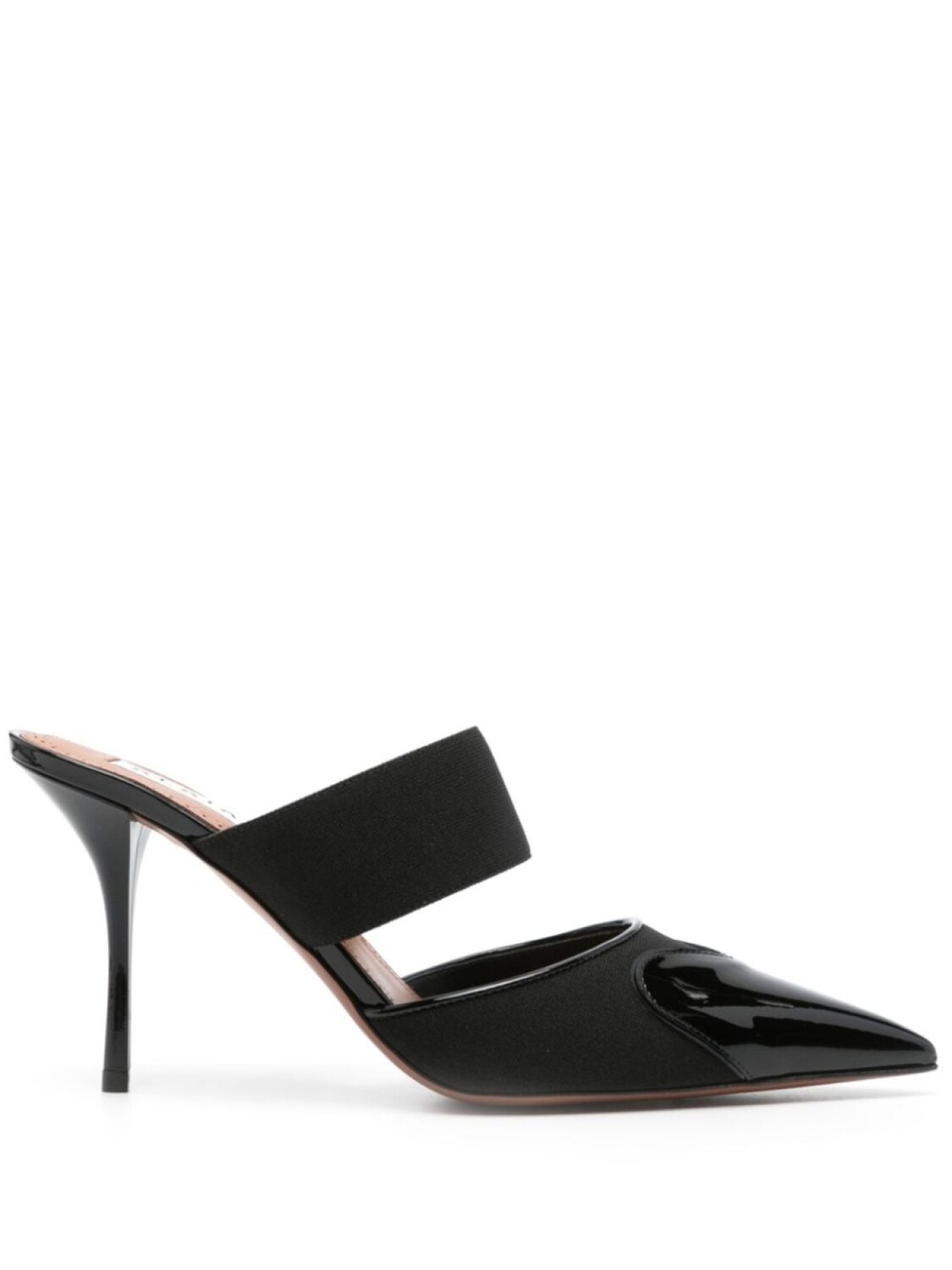 

Alaïa мюли Heart 90, черный
