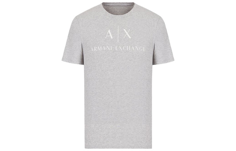 

Футболка мужская светло-серая Armani Exchange, серый