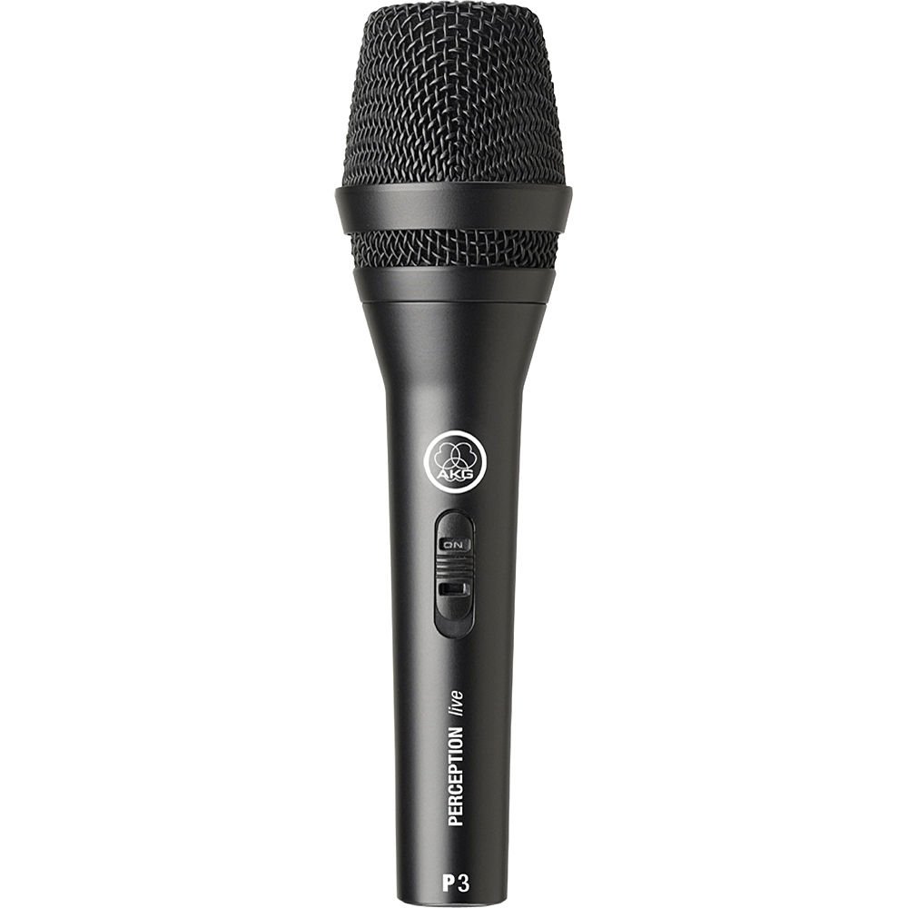 

Ручной микрофон AKG Perception P3 S Handheld Cardioid Dynamic 3100H00140