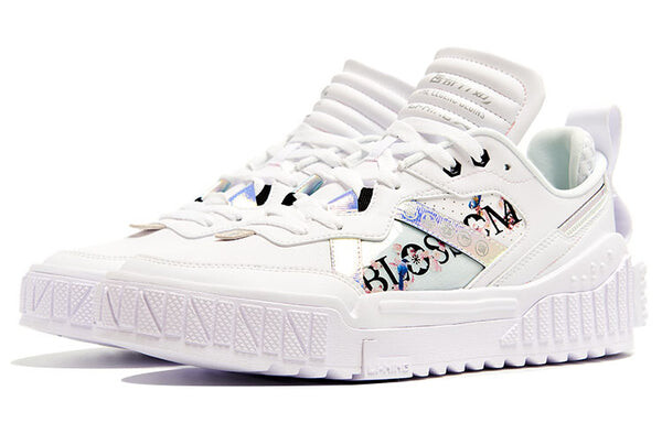 Кроссовки 001 разблокировать цветение Li-Ning, белый — фото 2