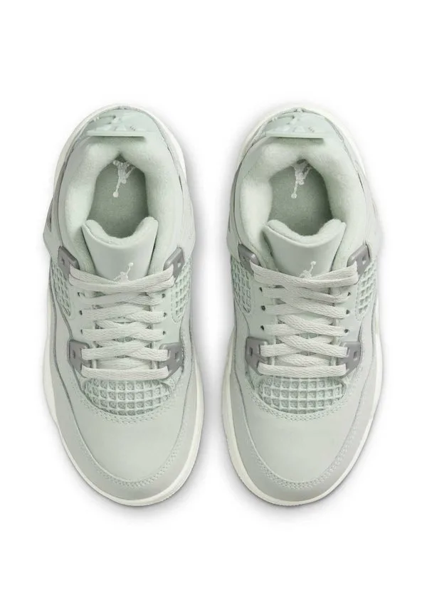 Кроссовки air jordan 4 ps low Jordan, Seafoam Metallic Silver Sail — фото 3