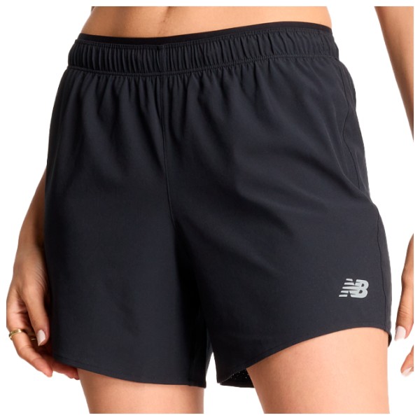 

Женские шорты для бега 5 дюймов New Balance, черный