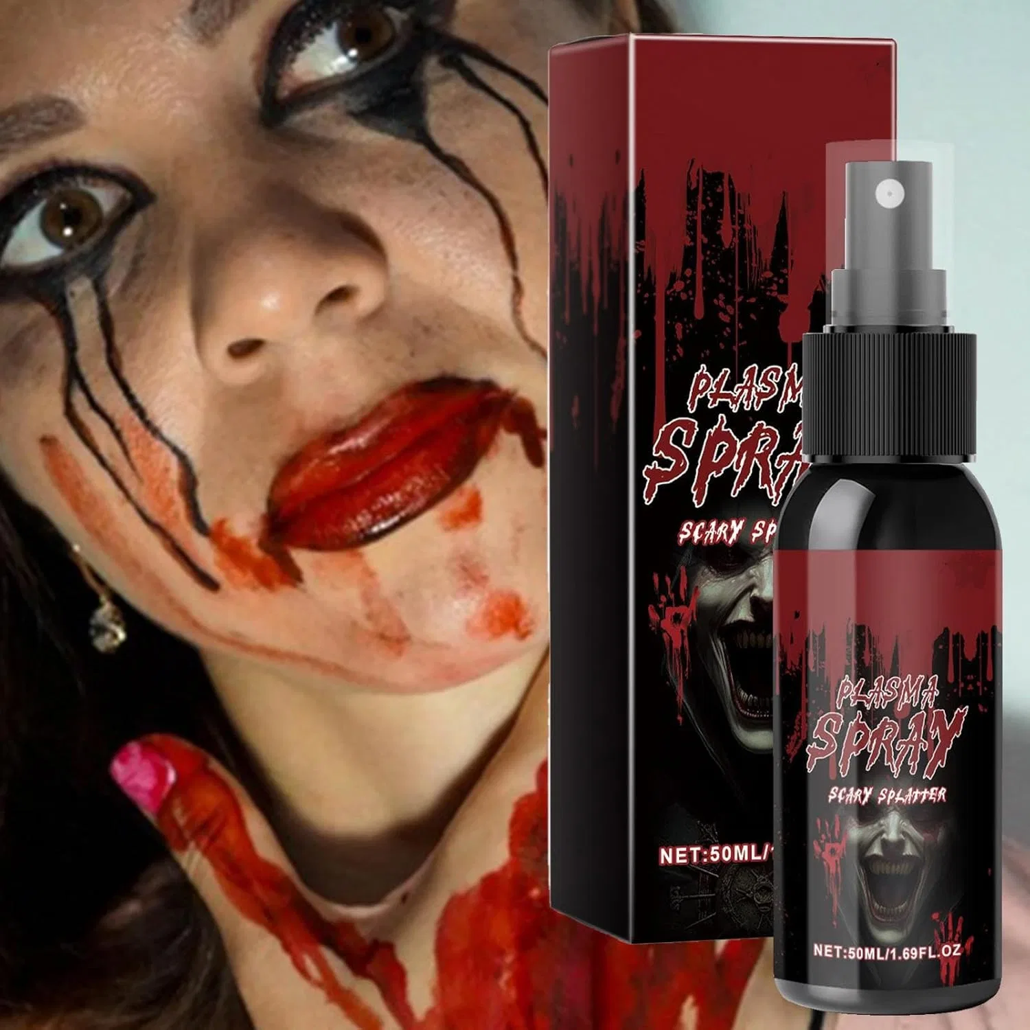 Спрей для грима Fake Blood, мультиколор, 1 шт — фото 3