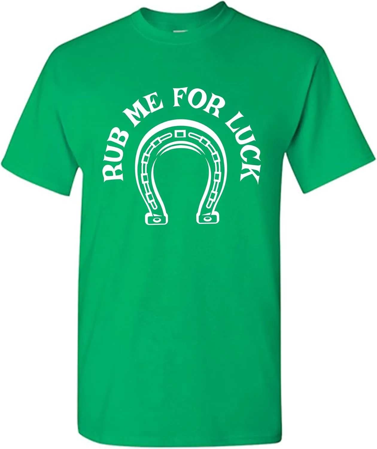 

Футболка Feelin Good Tees Rub Me for Luck с ирландским трилистником
