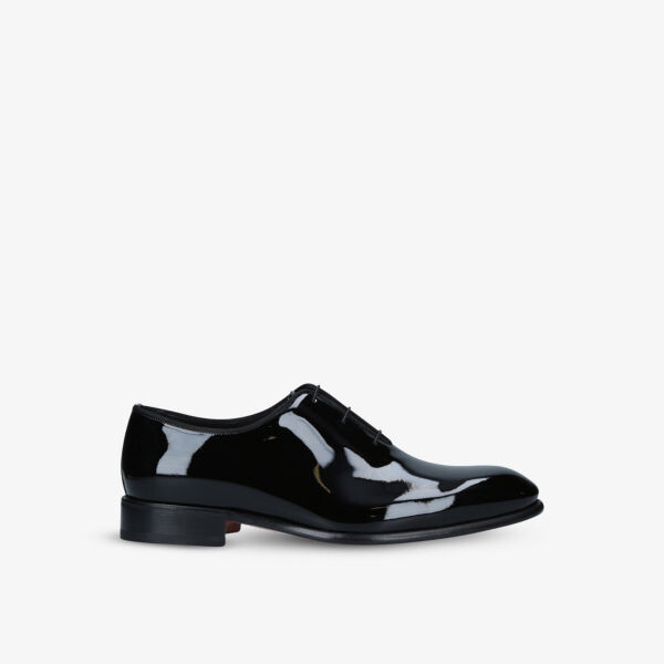 

Лакированные оксфорды Carter Santoni, черный