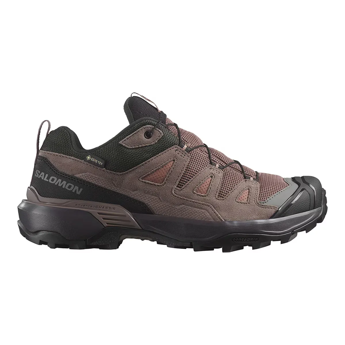 

Женская походная обувь X ULTRA 360 LEATHER GORE-TEX Salomon, коричневый