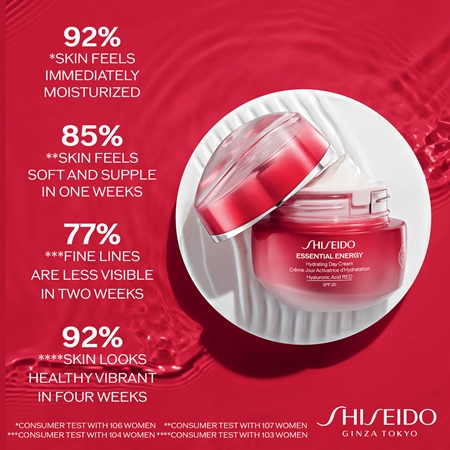 Крем для лица SPF20 SHISEIDO Увлажняющий дневной Essential Energy Hydrating Day Cream — фото 4
