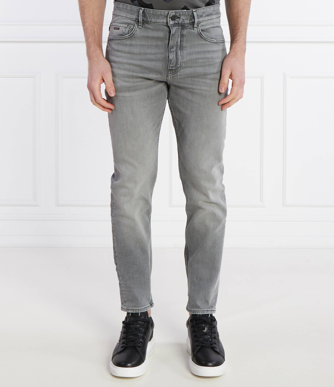 

Джинсы BOSS ORANGE Delano BC-C Slim Fit, серый