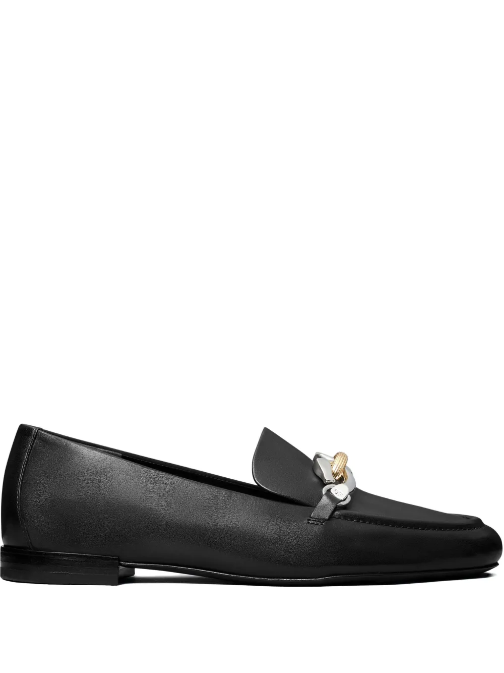 Лоферы с цепочкой Tory Burch, черный