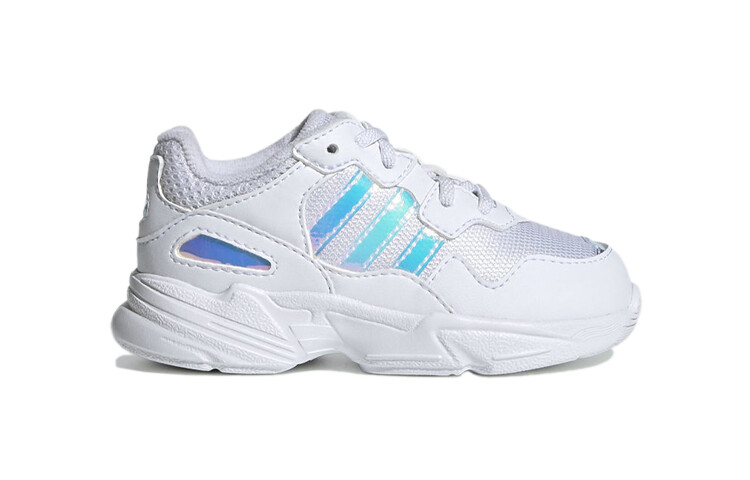 Кроссовки adidas originals Yung-96 Toddler Shoes TD Low-top White/Royal Blue — фото 2