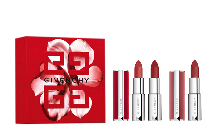 

Премиальный набор Velvet Lip Trio Set Champs Elysées Velour с бархатной помадой стойкой матовой Givenchy