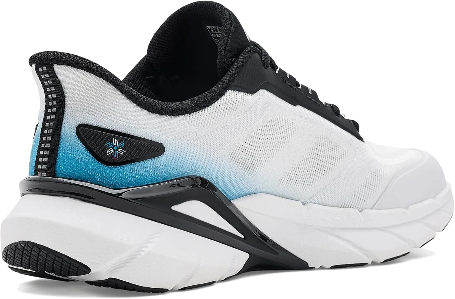 Мужские кроссовки Skechers Skech Cage Hands Free без шнурков, белый/синий — фото 4