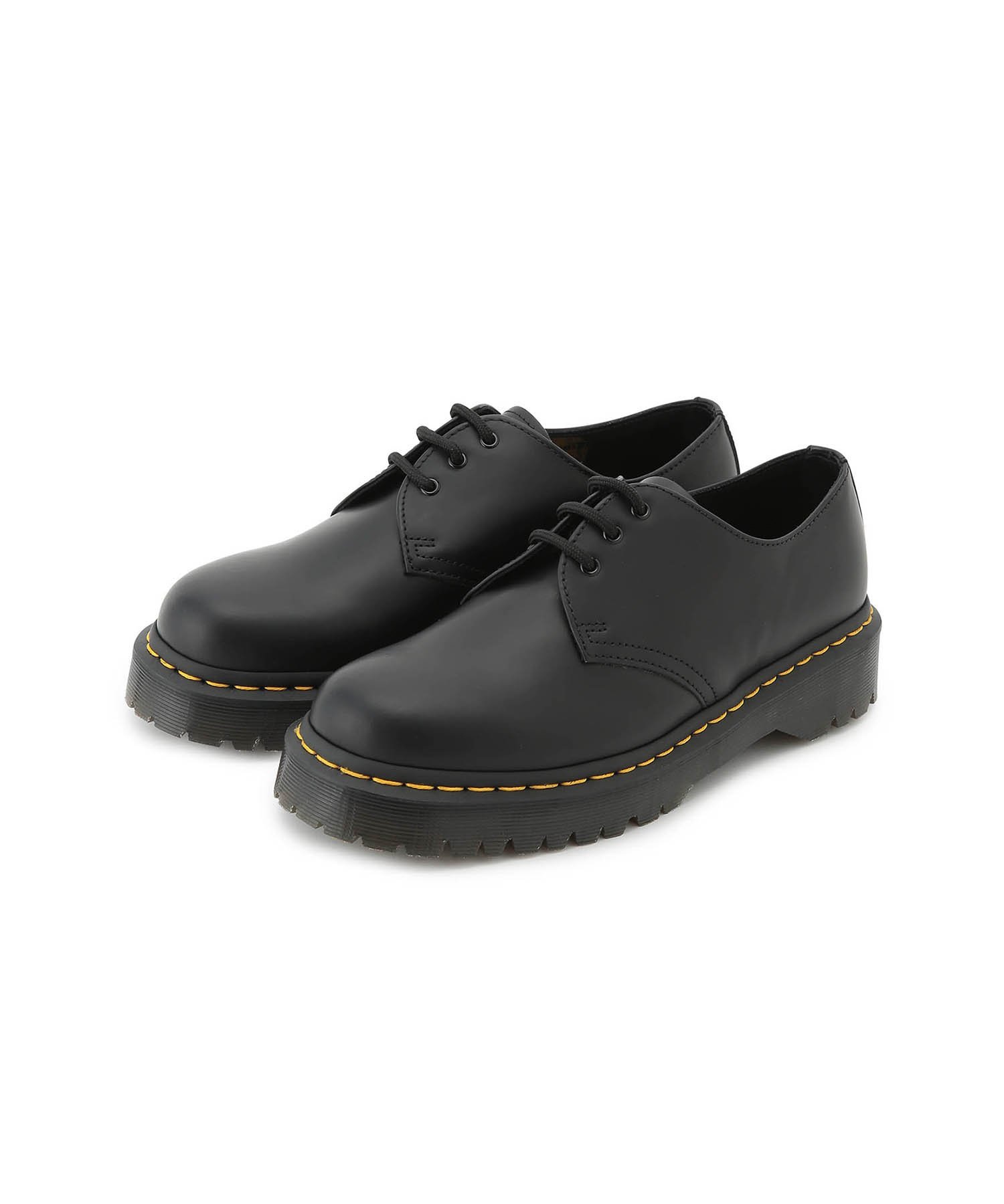 Ботинки Dr. Martens CORE 1461 BEX с тремя люверсами JUNRED, Black (01)