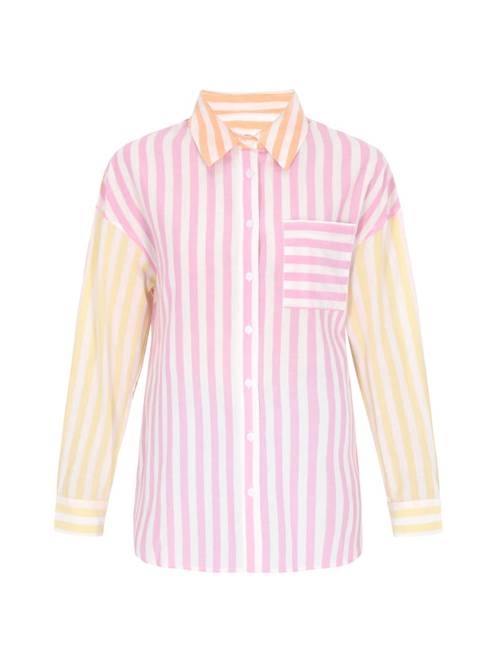 

Футболка usha BLUE LABEL, цвет multicolor pink