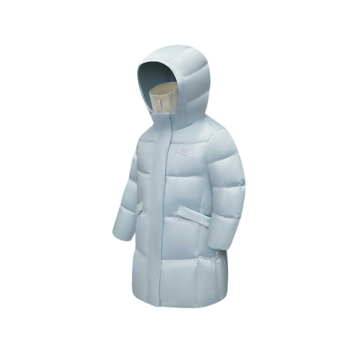 Пуховик для детей 3-7 лет FILA KIDS, синий — фото 4