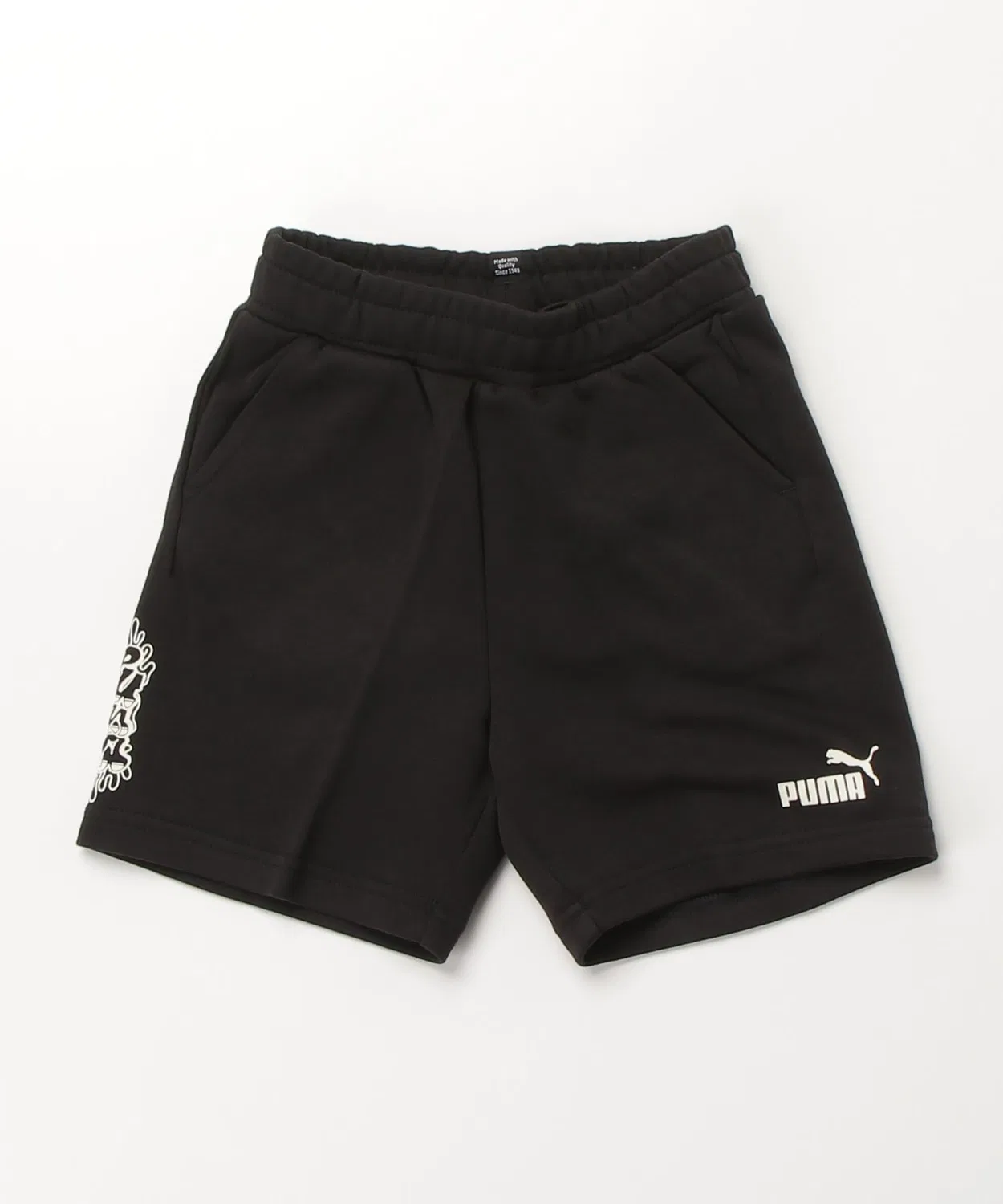 Шорты спортивные PUMA ESS+ MID 90s, чёрные
