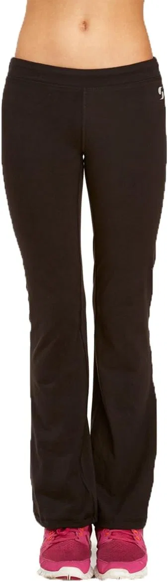 Брюки-клеш Soffe Girls' Big Dri Boot Cut, черный