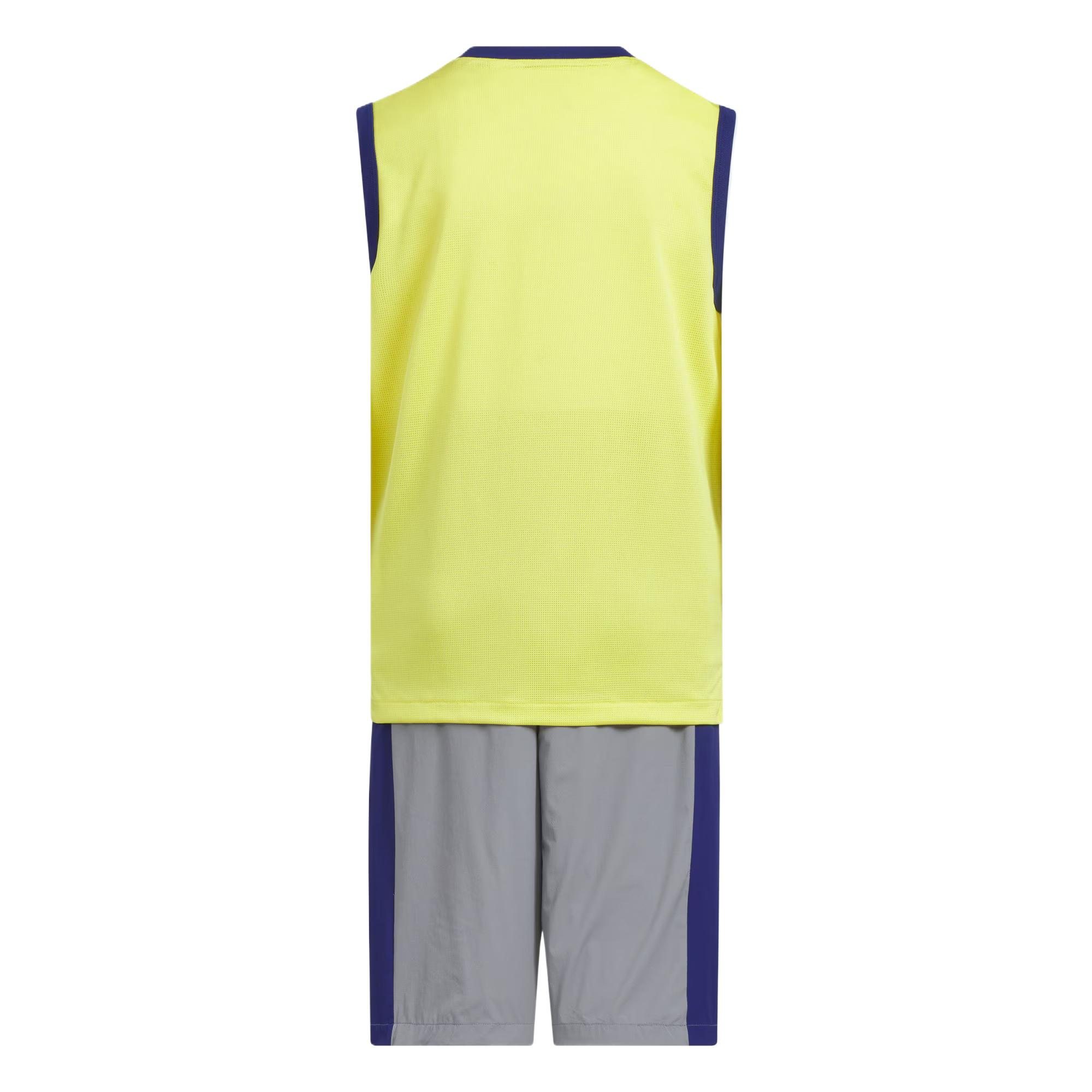 Повседневная спортивная одежда Pure Sulfur Light Gray для детей 3-7 лет Adidas, светло-серый — фото 3