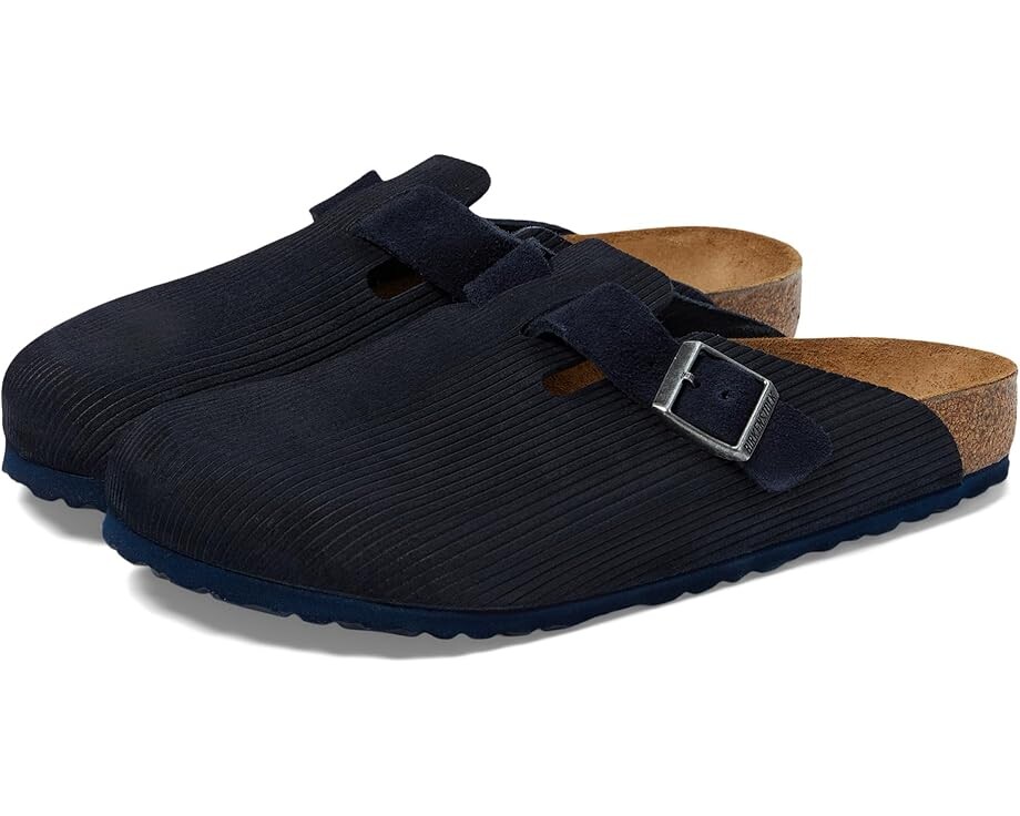 

Сабо Birkenstock Boston Corduroy, цвет Midnight