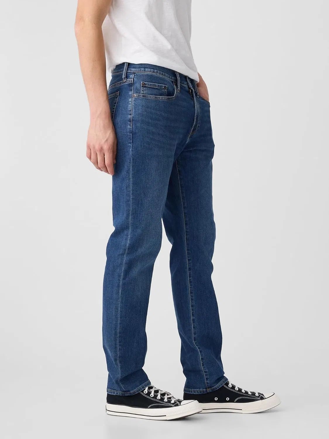 Джинсы V-Slim GAP, Medium Wash — фото 2