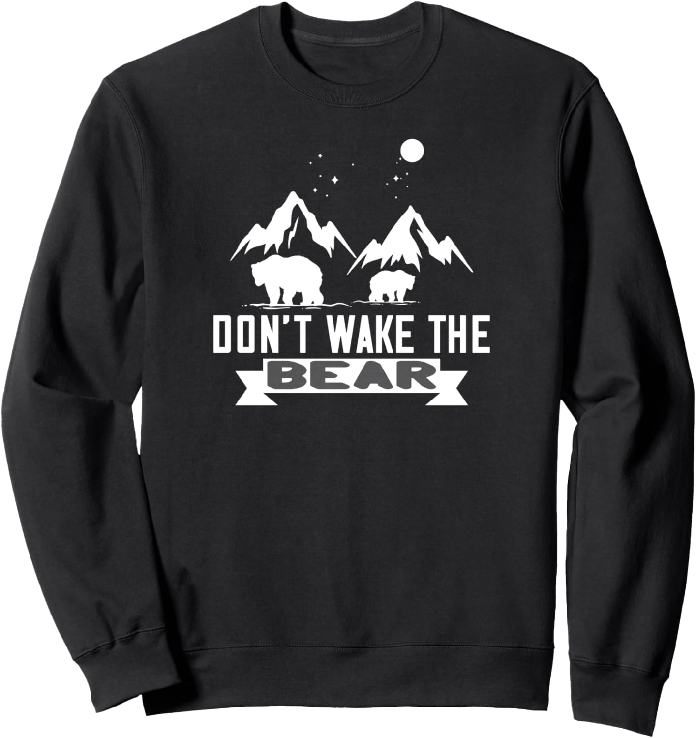 

Забавная толстовка для любителей медведей Не будите медведя Don'T Wake The Bear, черный