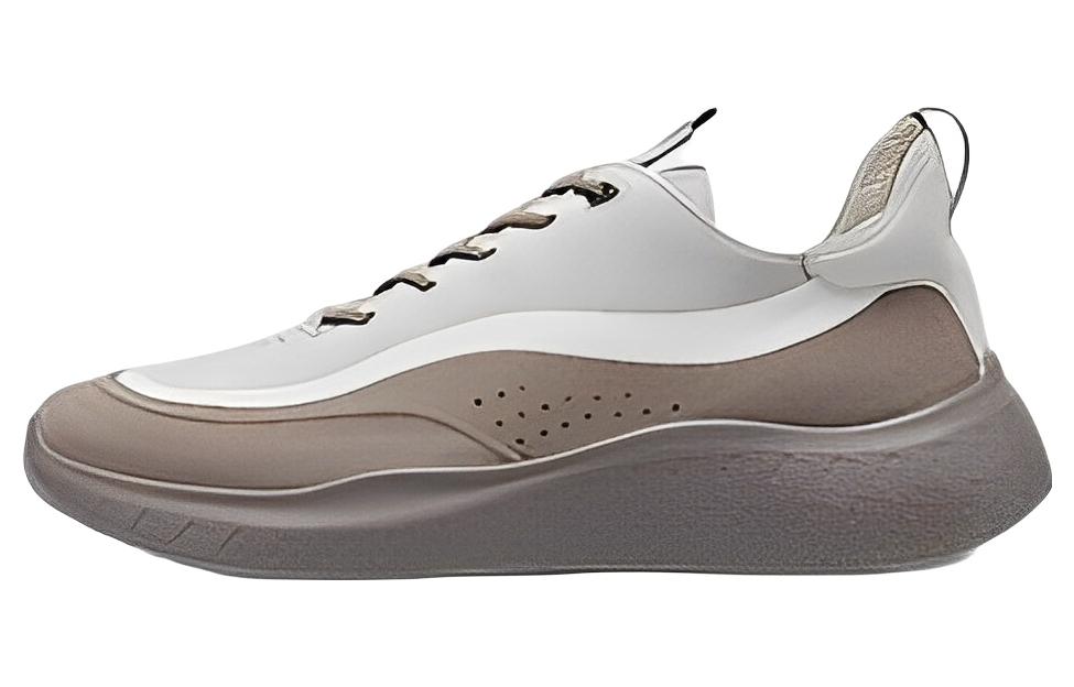 

Кроссовки ecco Yue Dong Chunky Sneakers Men Low-top Taupe, коричневый