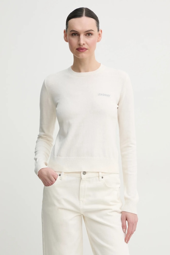 

Свитер с добавлением шерсти Lance 2Ndday, бежевый