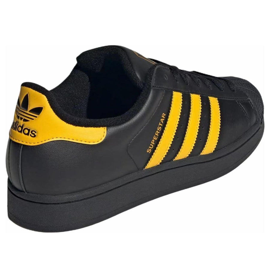 Кроссовки adidas Superstar 2 'Core Black Crew Yellow', черный — фото 4