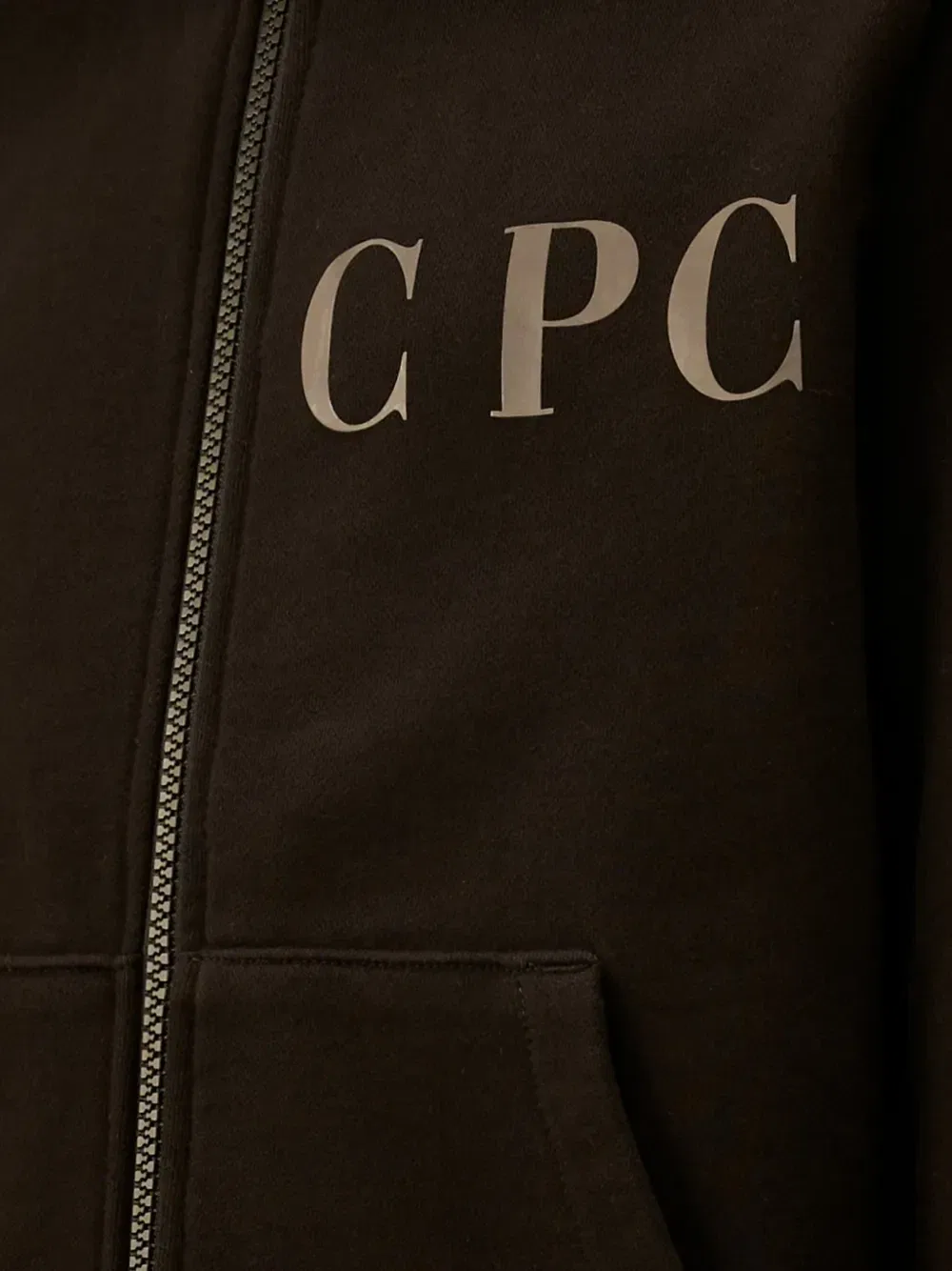 Толстовка на молнии с логотипом C.P. Company Kids, черный — фото 4