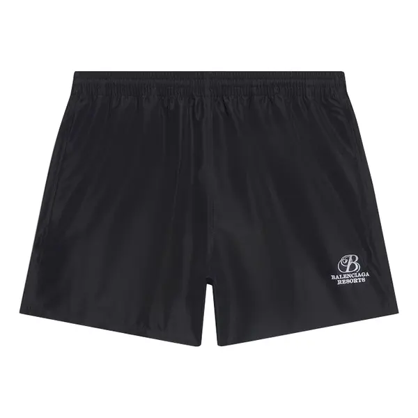 

Шорты swim short 'black' Balenciaga, черный