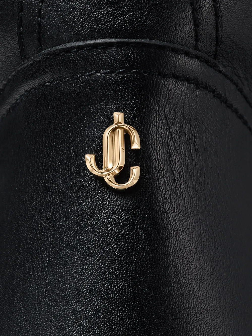 Ботинки Youth II с подкладкой из овчины JIMMY CHOO, черный — фото 4