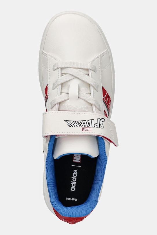 Детские кроссовки Grand Court Spider-Man Adidas, бежевый — фото 3