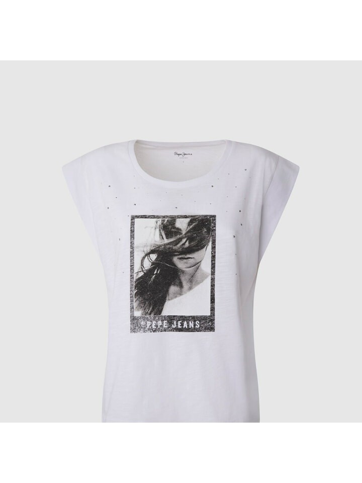 

Футболка Pepe Jeans Tshirt, белый
