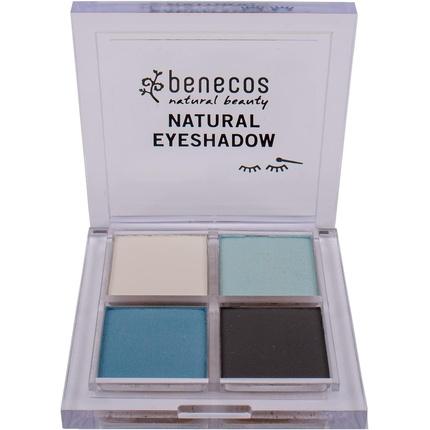 

Benecos Naturkosmetik Quattro Палетка теней для век True Blue 4,8 г Benecos - Natural Beauty