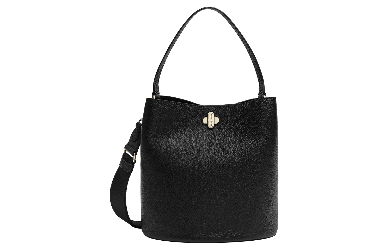 

Furla Сумка-ведро danae grain calfskin, сумка, сумка через плечо, маленькая женская сумка-кроссбоди black