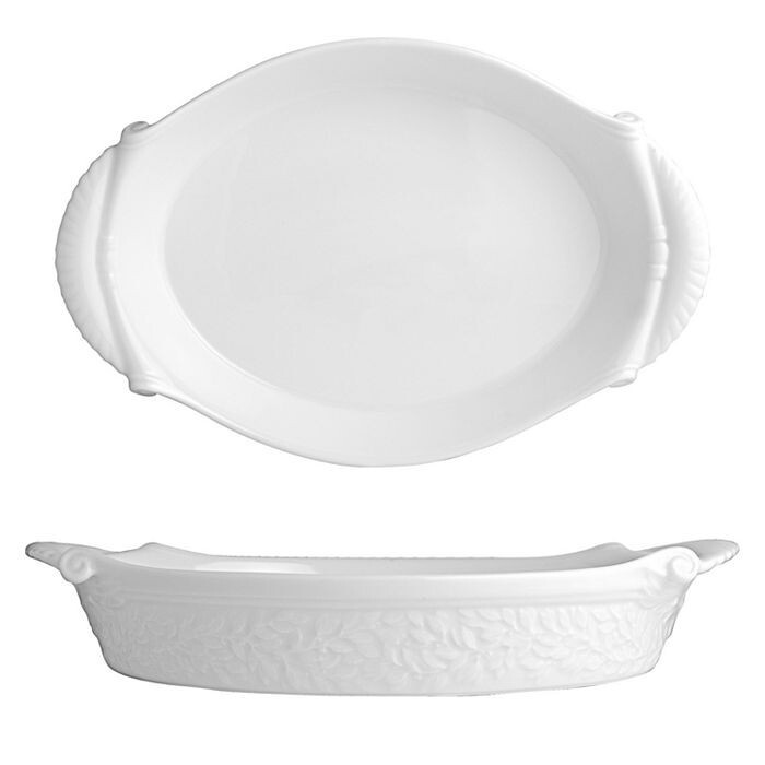 

Блюдо для запекания Бернардо Лувр Bernardaud, белый