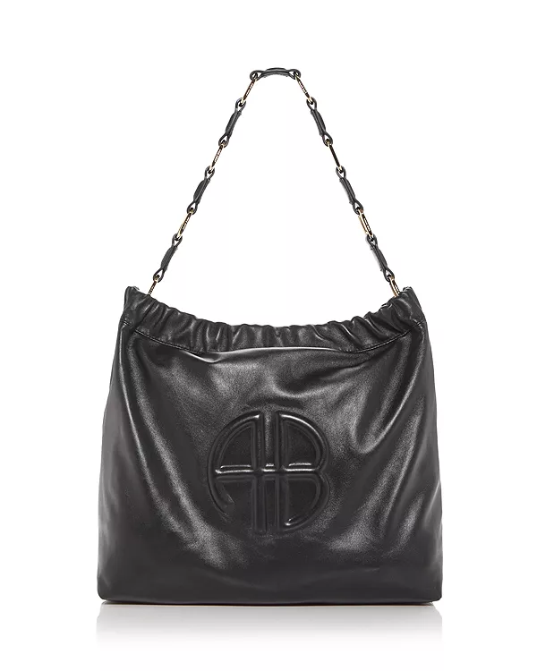 

Кожаная сумка через плечо Annie Bing Kate Anine Bing, черный